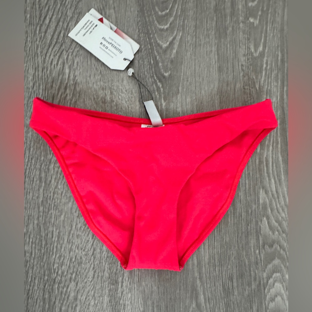 Peixoto Bella Bikini Bottom in rum punch